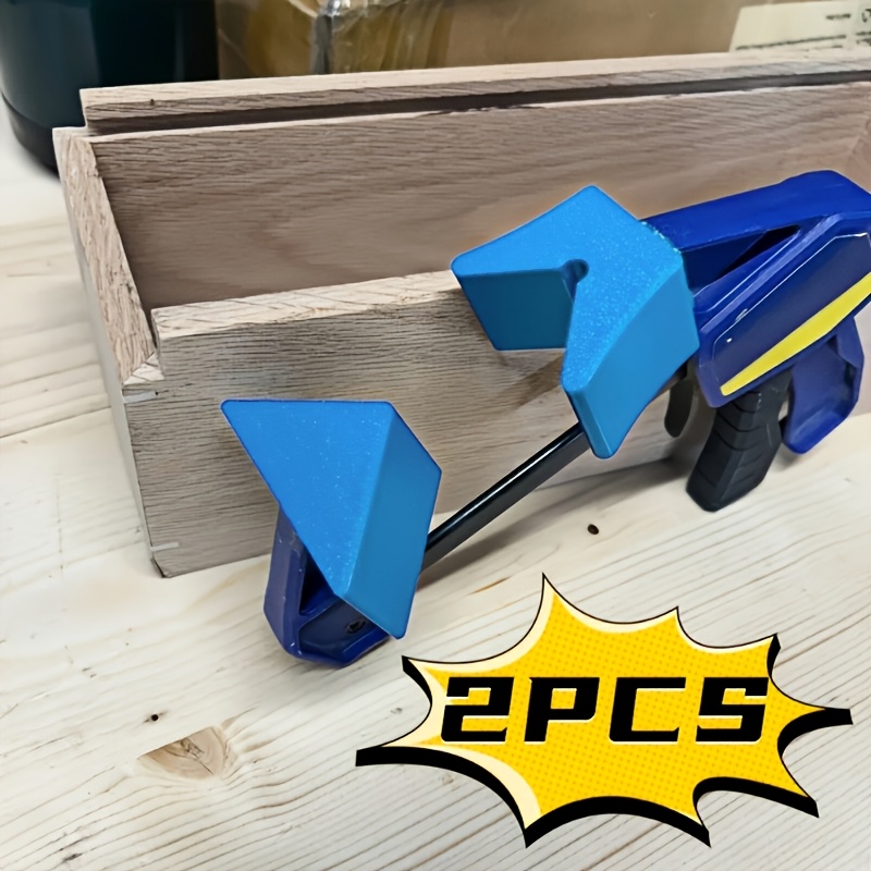 Woodworking Quick Clamps - 2 Buah Adaptor Sudut Penjepit Cepat