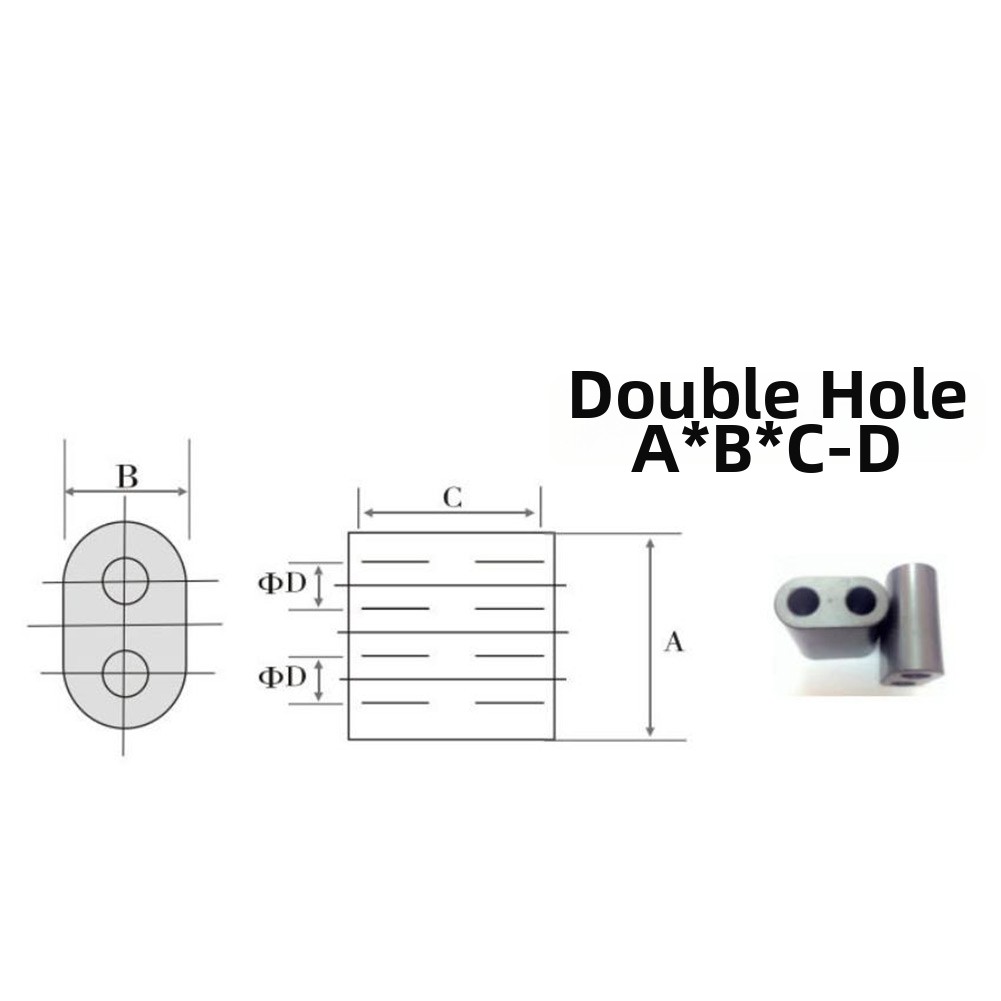 Woodworking Network - 10 Buah Cincin Inti Toroid Ferit
