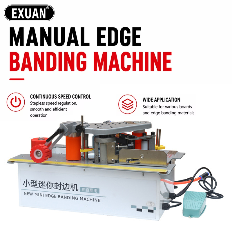 Woodworking Boards - Mesin Pemasang Tepian Kayu Manual dengan