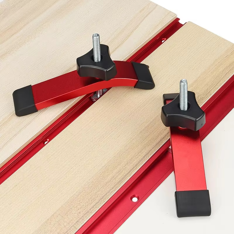 Woodworking Quick Clamps - 1/2 Buah Penjepit Penahan Cepat Aluminium