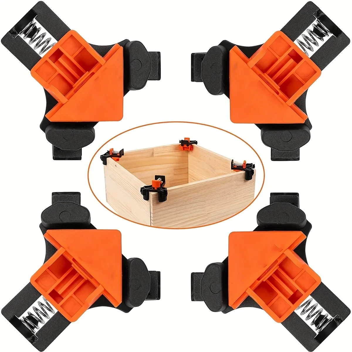 Woodworking Quick Clamps - Penjepit Kayu Sudut Siku 90 Derajat