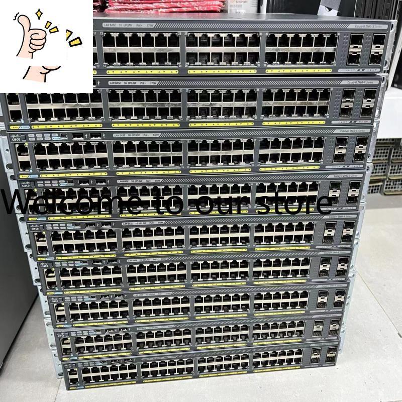 Woodworking Network - WS-C2960X-48LPS-L Switch Manajemen Jaringan 48-port Full