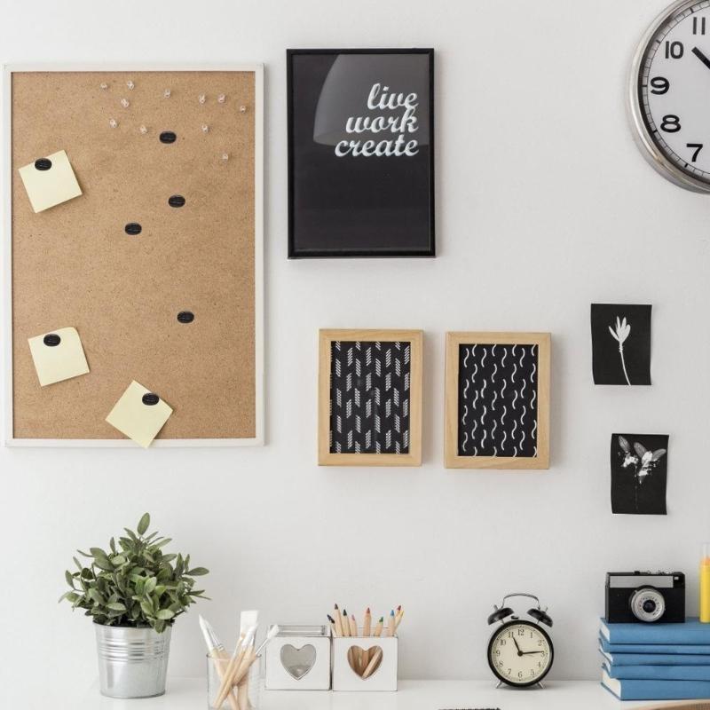 Woodworking Inspiration - Pin Papan Gabus Biji Kopi Dekoratif