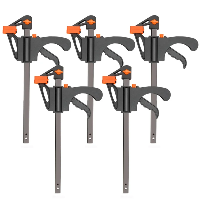 Woodworking Quick Clamps - Penjepit F cepat 4 inci, peralatan
