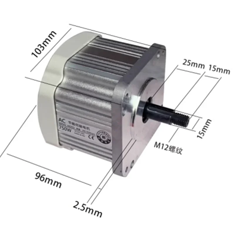 Woodworking Lathe - Motor Mesin Sabuk Penggerak 1100W 750W