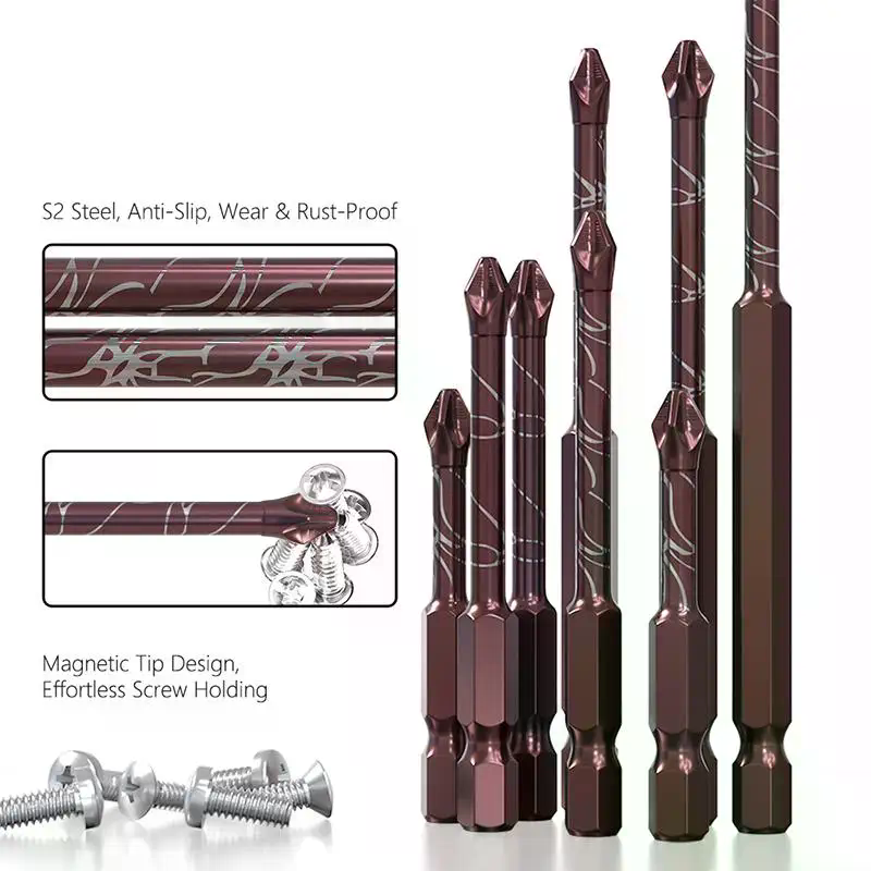 Woodworking Tools - S2 Sekrup Anti Selip Set Bit