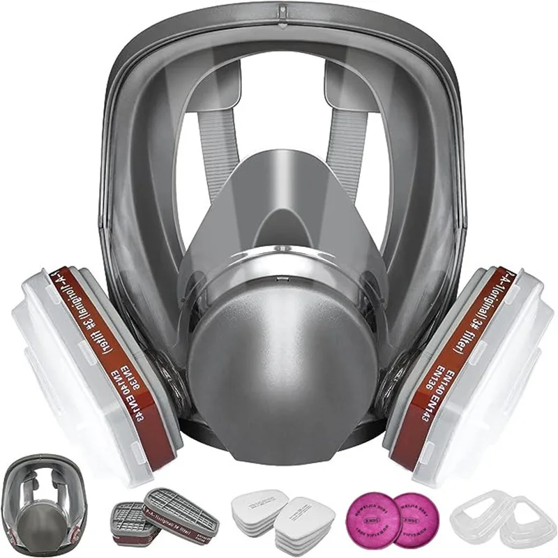 Woodworking Respirator - 6800 Lukisan Industri Penyemprotan Masker Gas