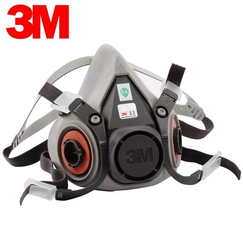 Woodworking Respirator - Masker Gas Setengah Wajah 3M6200 Self-priming