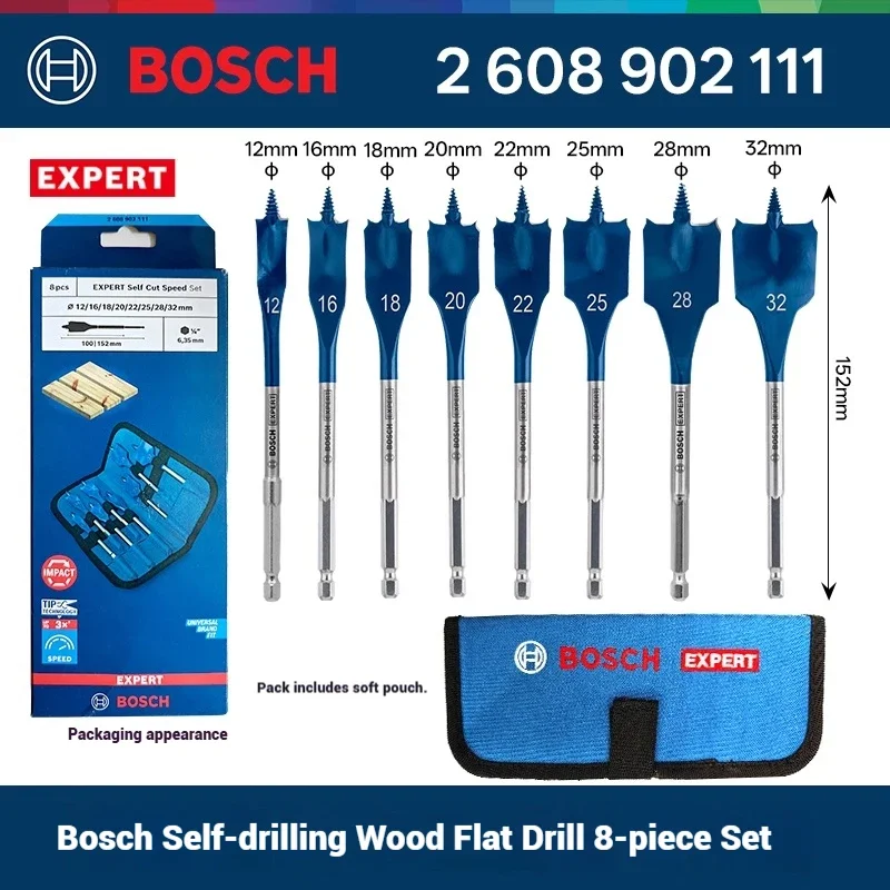 Woodworking Boards - Set Mata Bor Bosch EXPERT Self