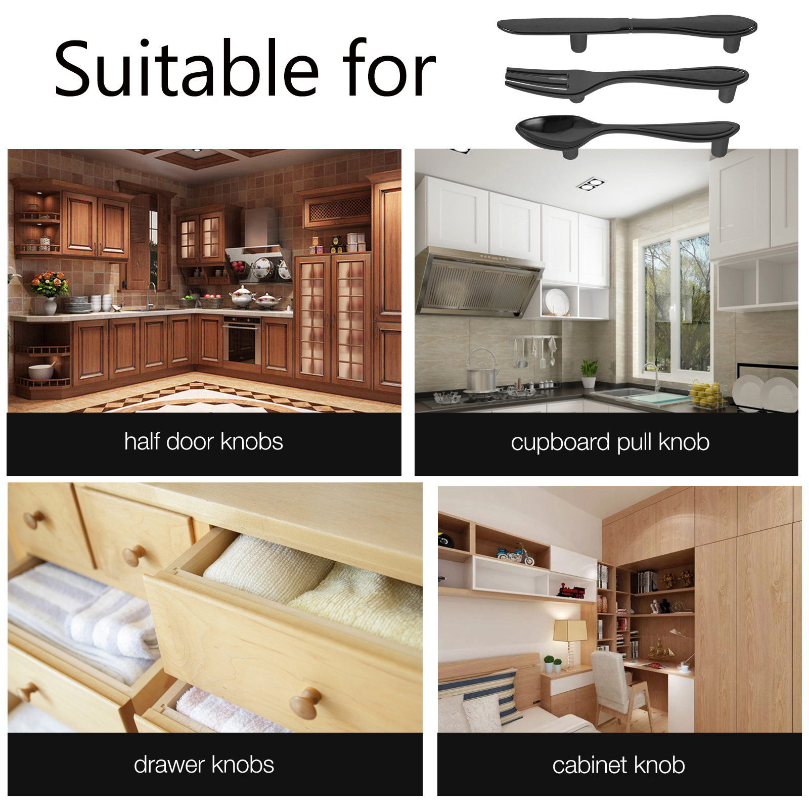 3Pcs Gagang Laci Berbentuk Pis - Woodworking Inspiration ulasan dan harga
