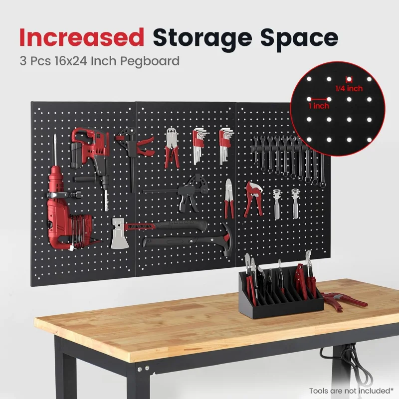 Meja Kerja untuk Garasi dengan - Workbench Woodworking ulasan dan harga