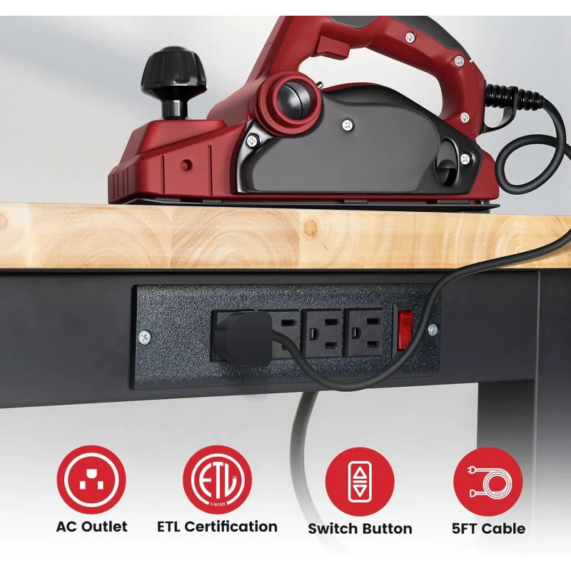 Meja Kerja untuk Garasi dengan - Workbench Woodworking ulasan dan harga