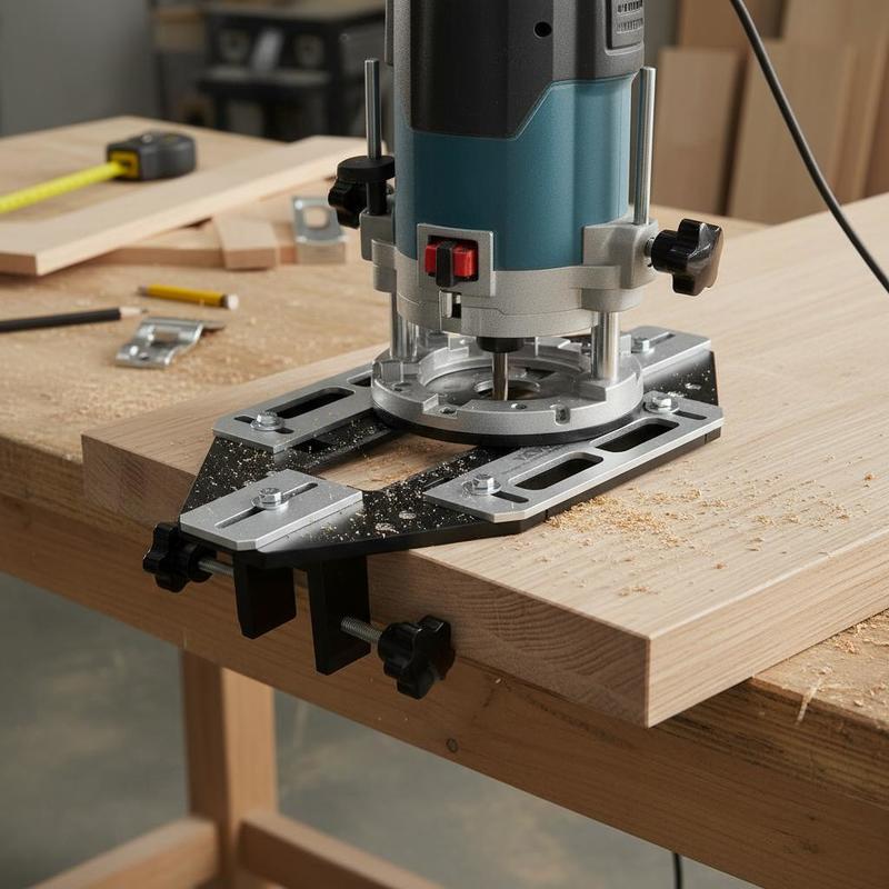Templat Mortise Paduan Alumini - Woodworking Tools ulasan dan harga