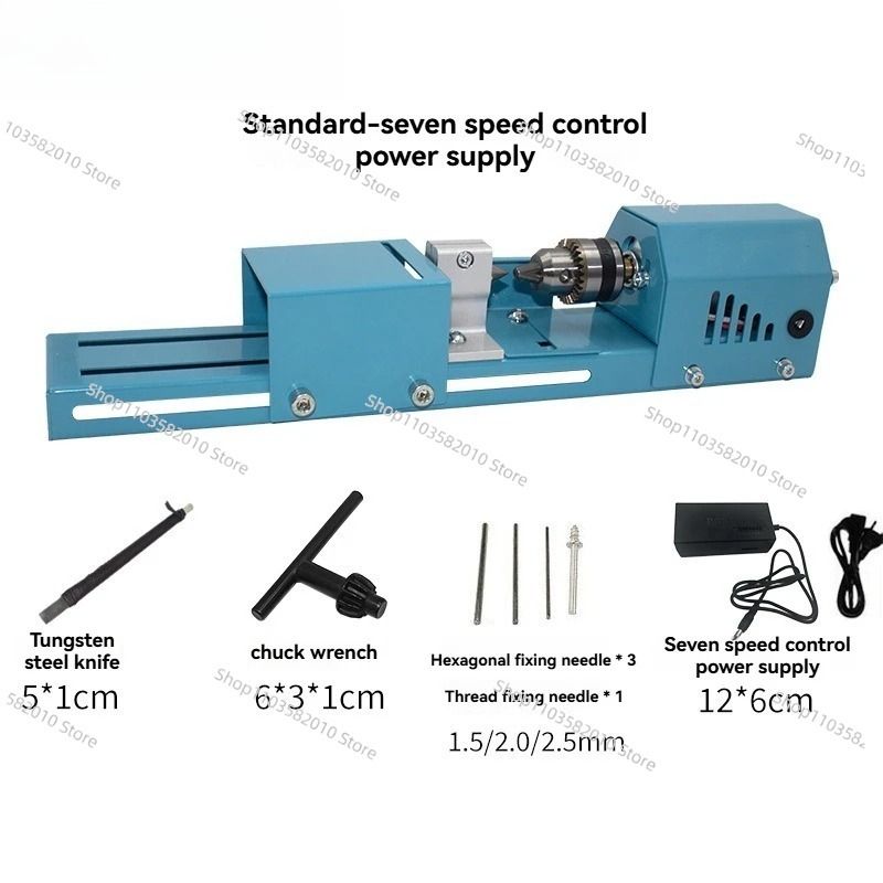 Mesin Bubut Kecil - Mesin Bubu - Woodworking Lathe ulasan dan harga