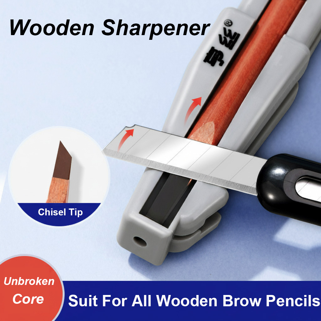 Pengasah Pensil Alis Kayu untu - Woodworking Tools ulasan dan harga
