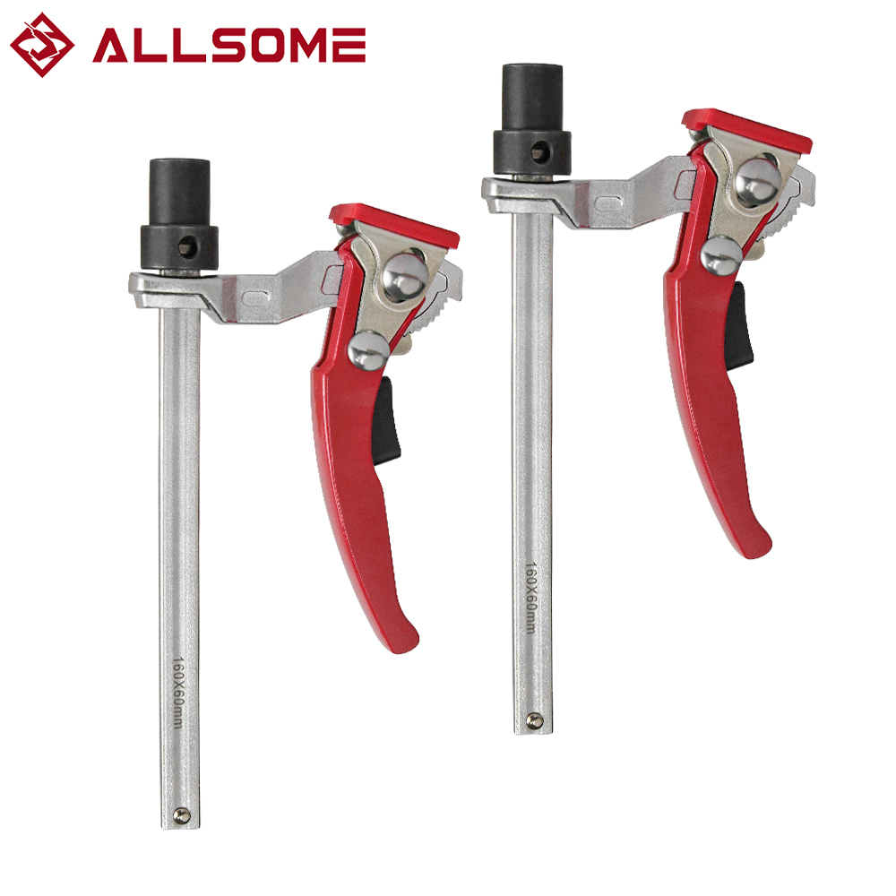 Allbeberapa 2 buah MFT meja ke - Woodworking Quick Clamps ulasan dan harga