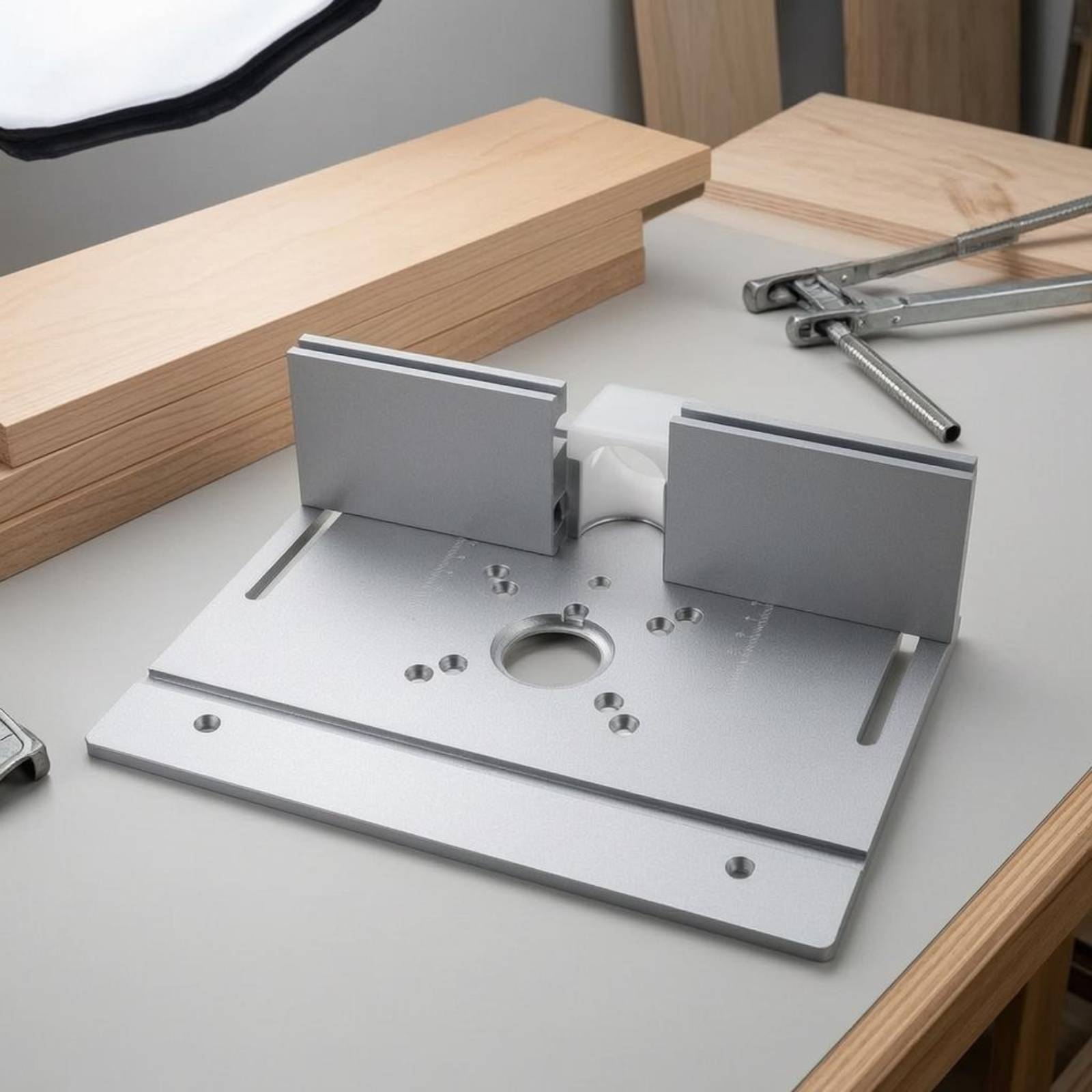 Pelat Sisipan Router, Pelat Si - Woodworking Table ulasan dan harga