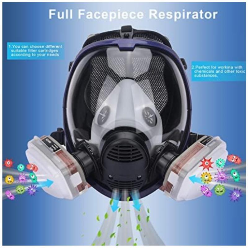 Masker Gas kimia 6800, Respira - Woodworking Respirator ulasan dan harga