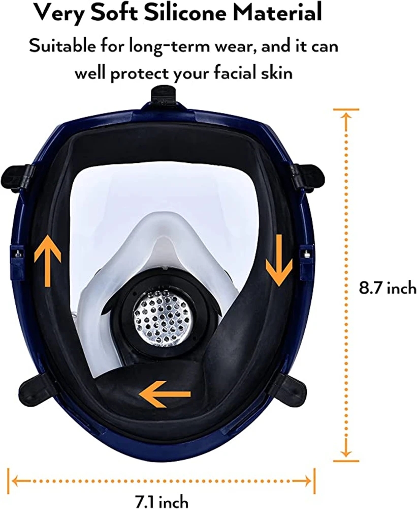 Masker Gas kimia 6800, Respira - Woodworking Respirator ulasan dan harga