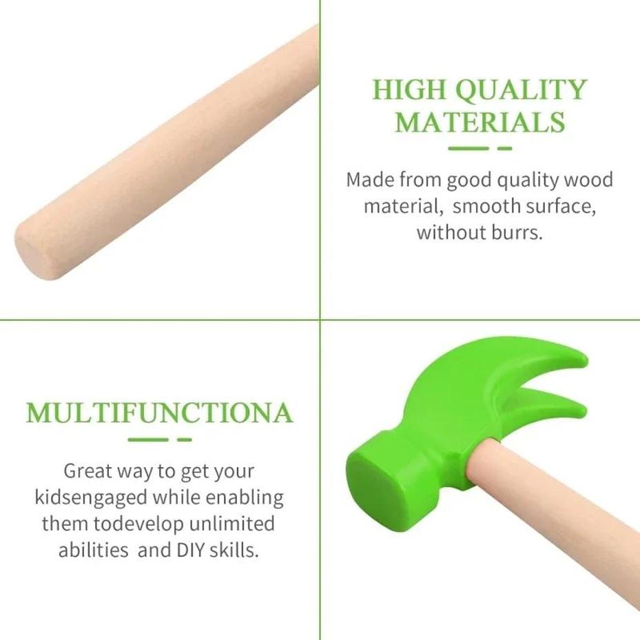 1 Buah Palu Kayu Mini Mainan P - Woodworking Simulator ulasan dan harga