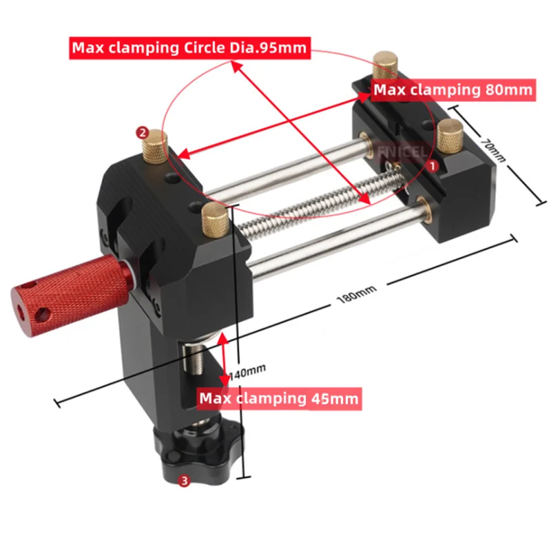 Penjepit Meja Multifungsi dari - Woodworking Table ulasan dan harga