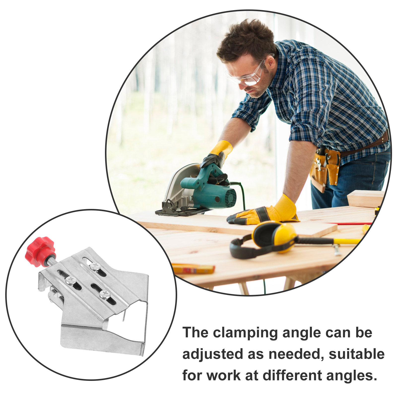 2 Buah Penjepit Sudut Kanan Ba - Woodworking Quick Clamps ulasan dan harga