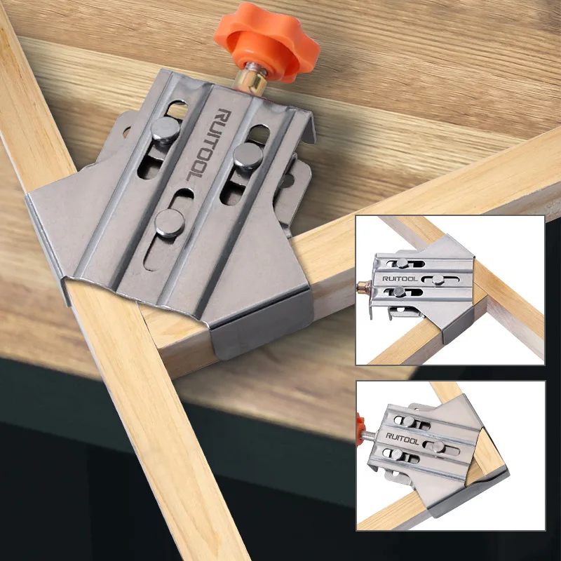 Penjepit sudut terbuka/tertutu - Woodworking Quick Clamps ulasan dan harga