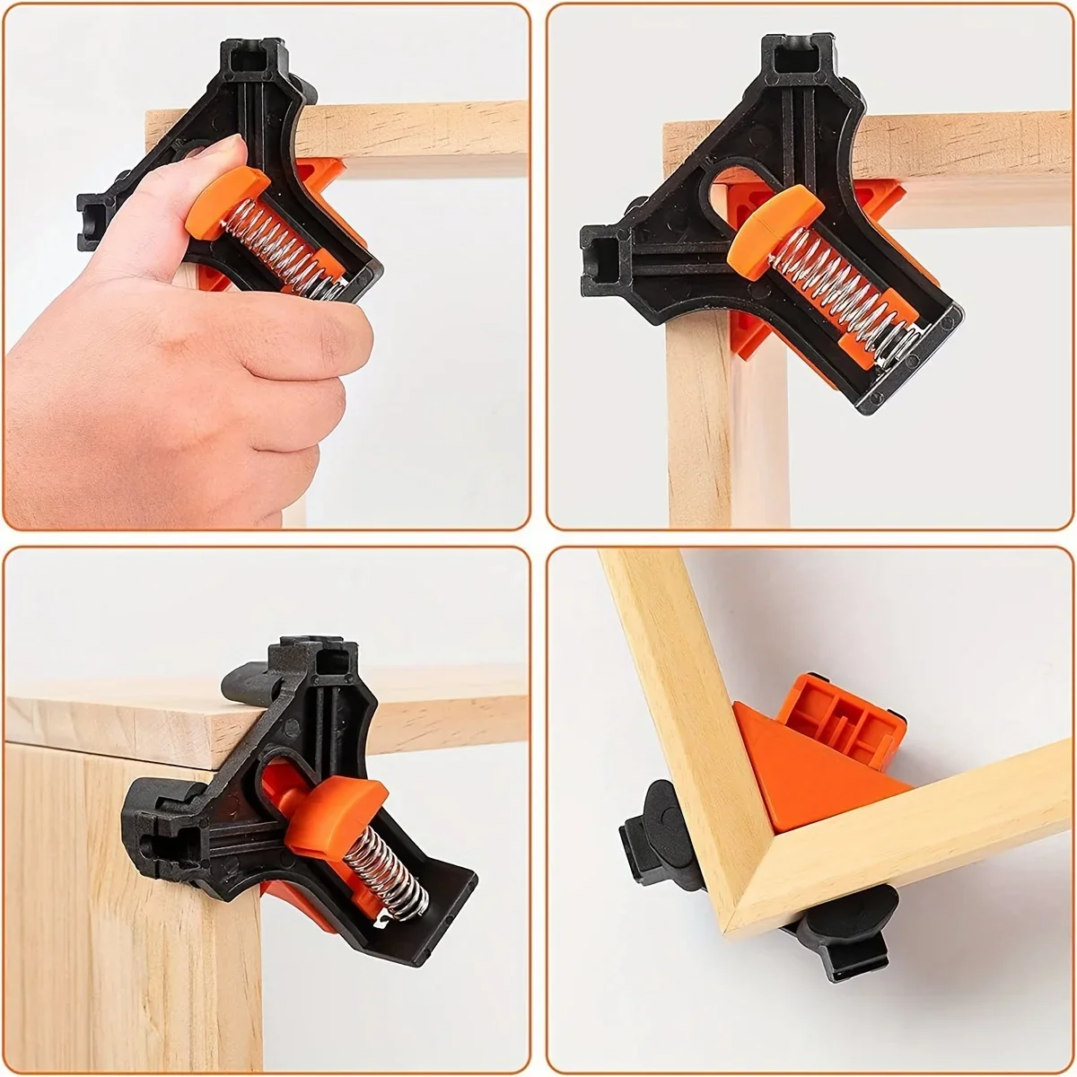 Penjepit Kayu Sudut Siku 90 De - Woodworking Quick Clamps ulasan dan harga