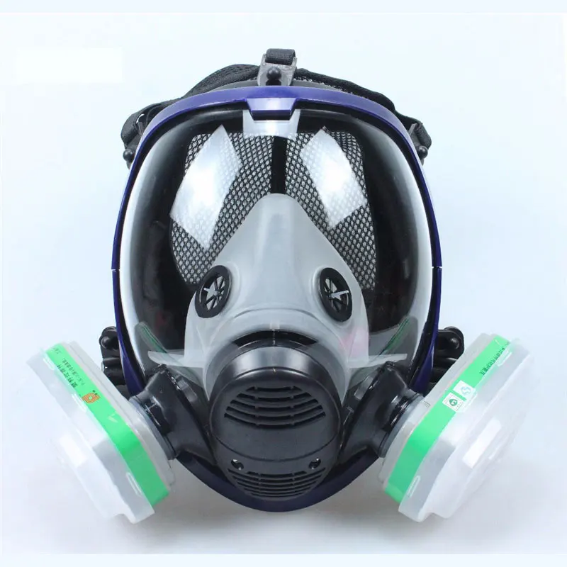 Masker kimia 6800 7 in 1, mask - Woodworking Respirator ulasan dan harga