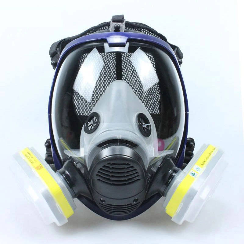 Masker kimia 6800 7 in 1, mask - Woodworking Respirator ulasan dan harga