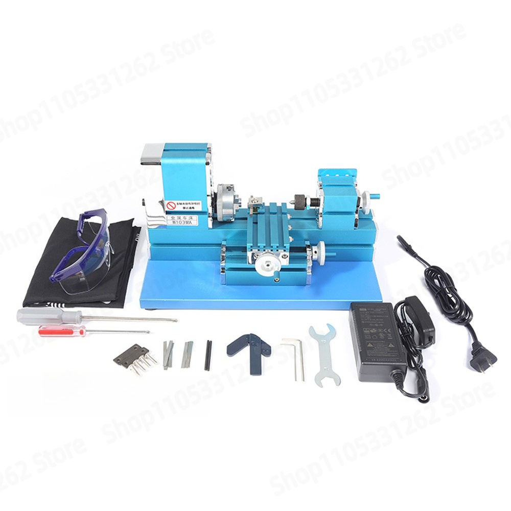 Mesin Bubut Mikro Pilot W103MA - Woodworking Lathe ulasan dan harga