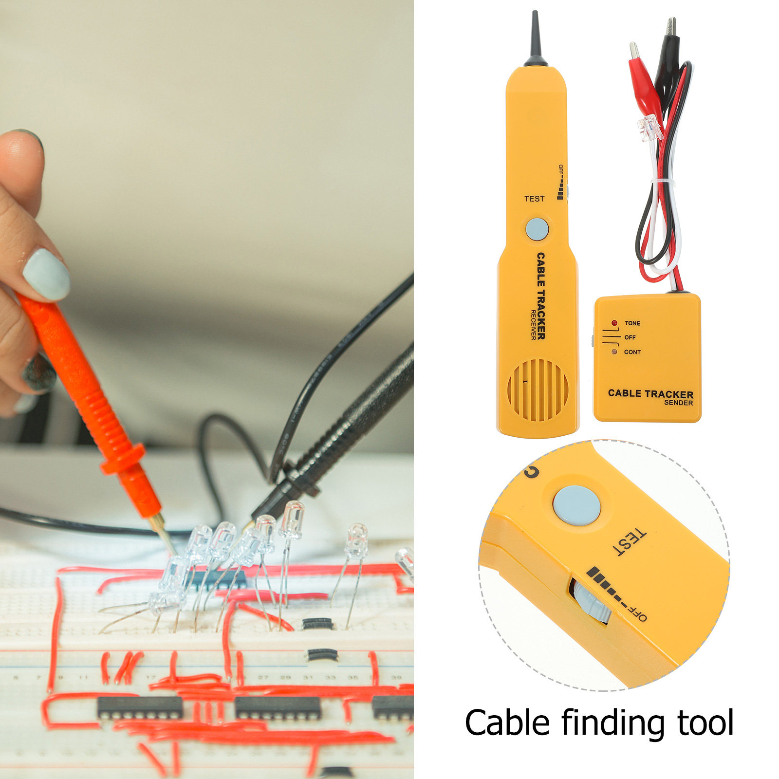 Penguji Kabel Jaringan Telepon - Woodworking Network ulasan dan harga
