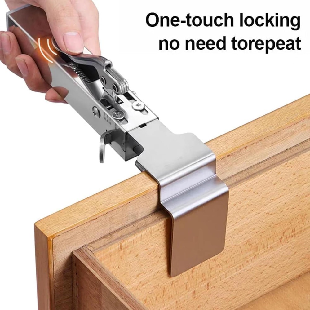 Klem Pemasangan Depan Laci Pem - Woodworking Quick Clamps ulasan dan harga