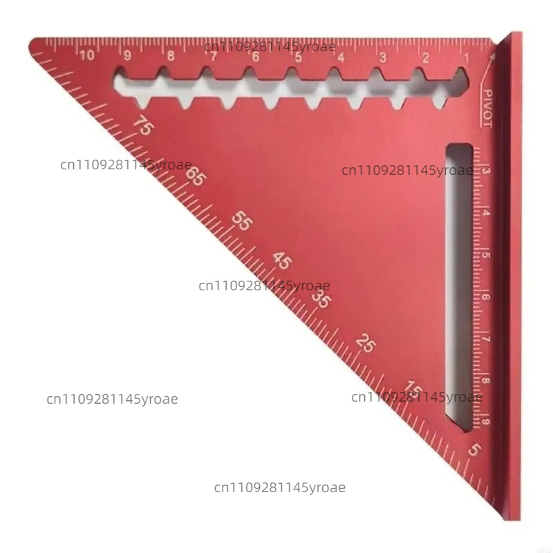 Penggaris Segitiga Aluminium 4 - Woodworking Tools ulasan dan harga