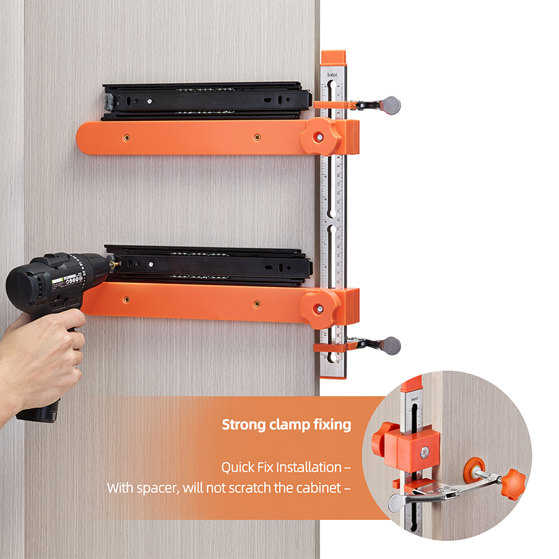 Jig Rel Laci Baja Tahan Karat  - Woodworking Quick Clamps ulasan dan harga