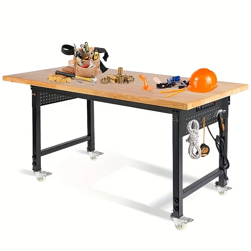 Meja Kerja Baru yang Dapat Dis - Workbench Woodworking ulasan dan harga