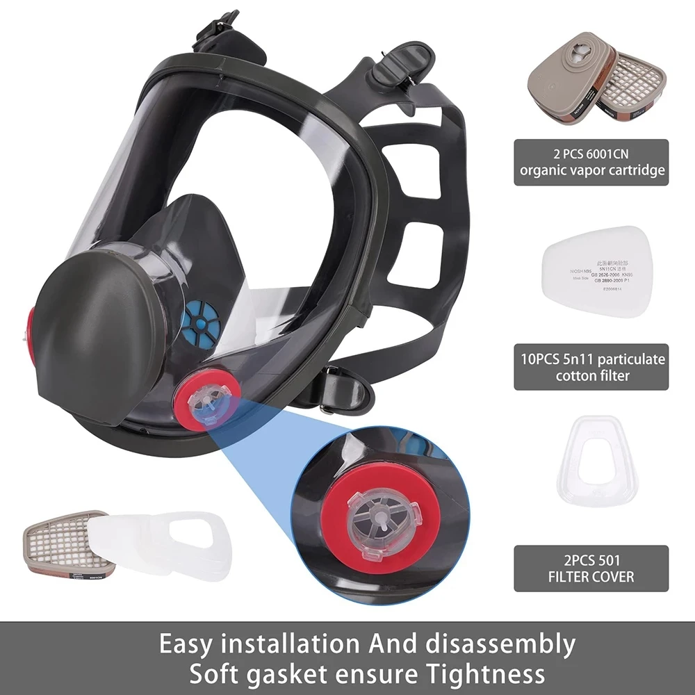 6800 Lukisan Industri Penyempr - Woodworking Respirator ulasan dan harga